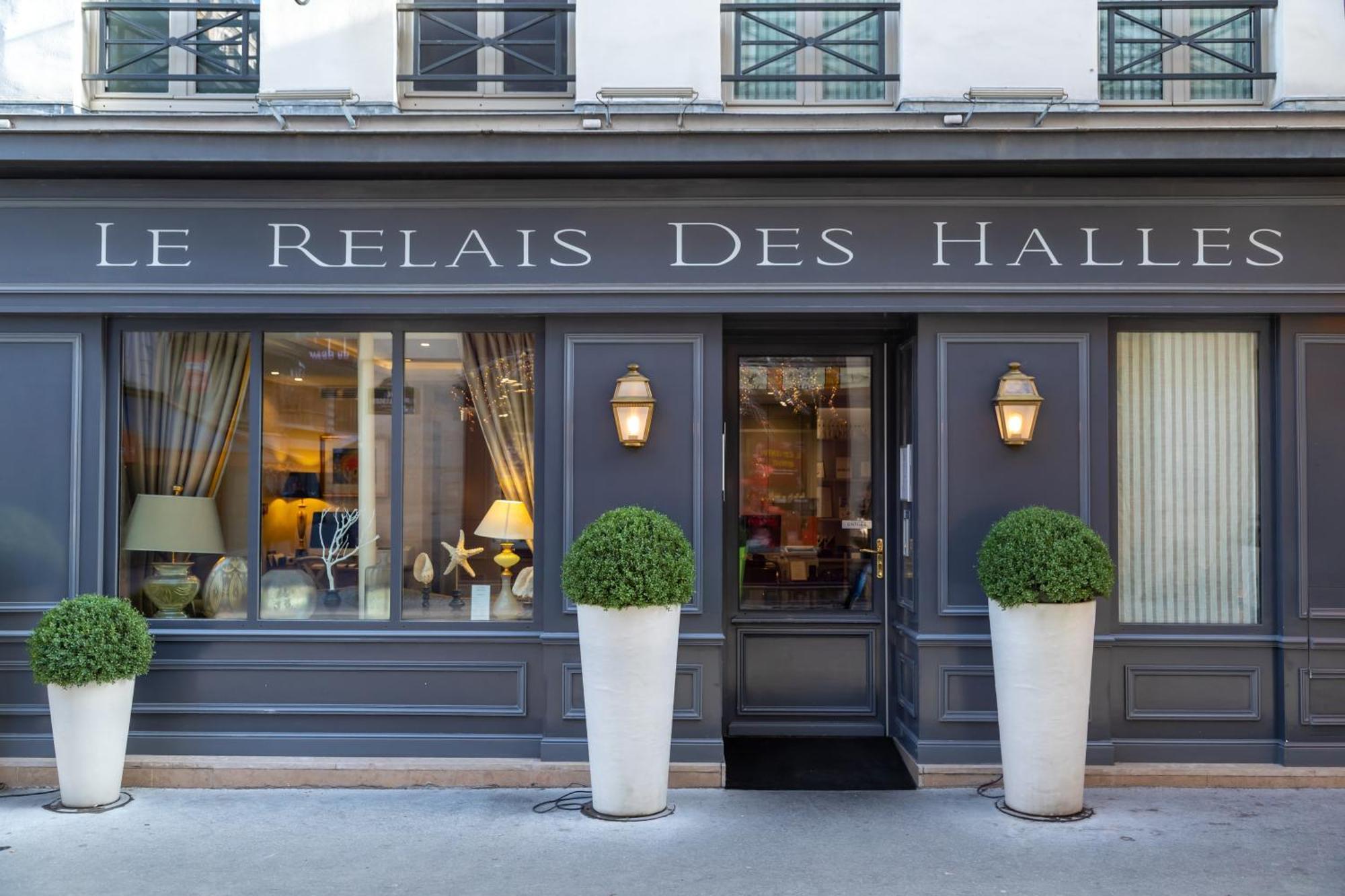 Hotel Le Relais Des Halles Paris Exterior foto